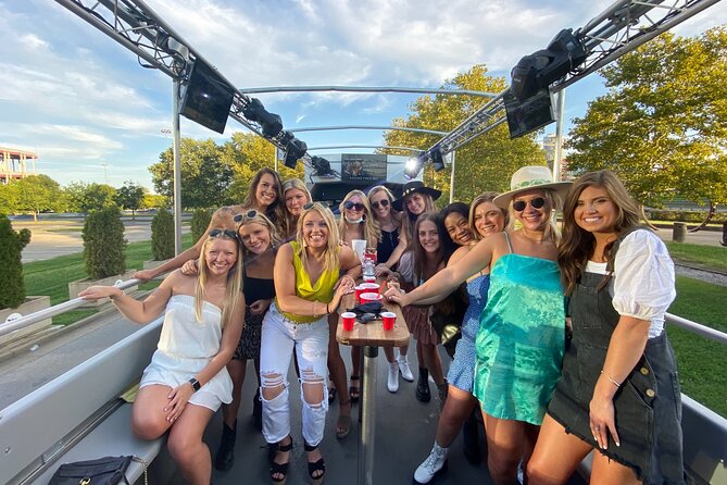 Open Air Party Bus with DJ & Bartender 21+ - Key points to know before booking
