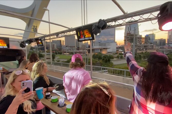 Open Air Party Bus with DJ & Bartender 21+ - Broadway and the main entertainment district