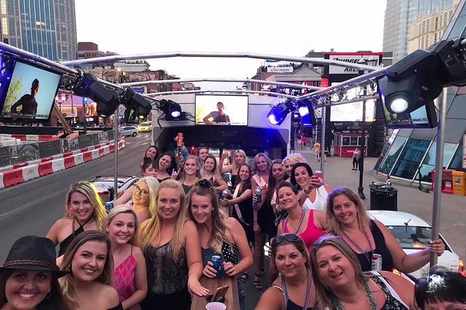 Private Open Air Party Bus with DJ & Bartender 21+ - The bar break handles a basic need