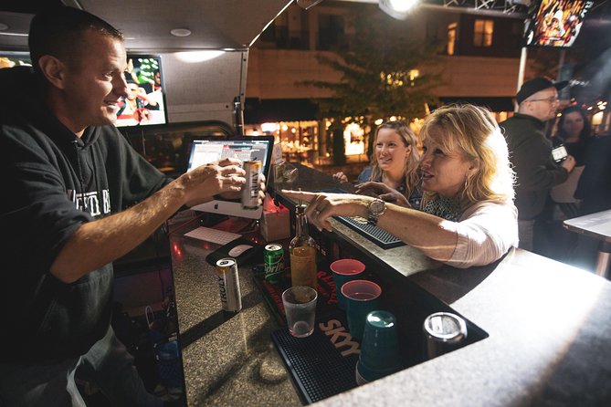 Private Open Air Party Bus with DJ & Bartender 21+ - Music, screens, and the social side