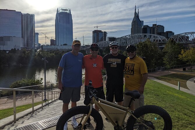 The Original Music City Electric Bicycle Guided City Tour 16miles - Music Row and Edgehill show Nashville’s working side