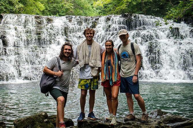 Waterfall Wonders Hiking Tour with Brewery Stop from Nashville - Four waterfalls, one swim stop, and a cold drink