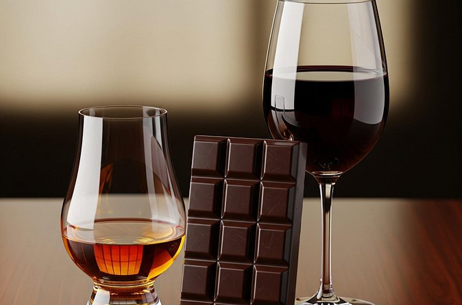 Whiskey or Wine Pairing with Chocolate Experience - Four pours, four chocolates, and a useful lesson in flavor